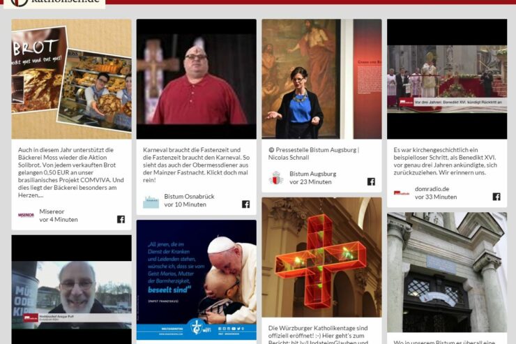 Screenshot katholisch.de
