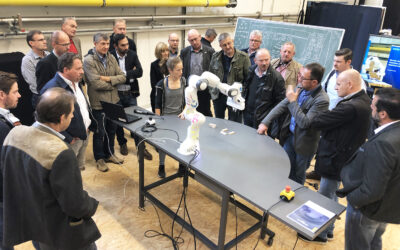 Was Roboter können und was nicht: Die Caritas zu Besuch bei der Munich School of Robotics and Machine Intelligence