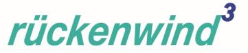 Logo des ESF Programms Rückenwind³
